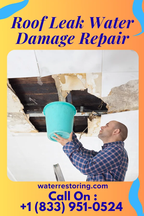 Roof Leak Water Damage Repair in Sand Springs, TX